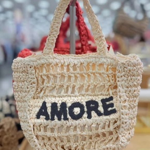 Universal Thread Amore Crochet Tote - Picture 2 of 6